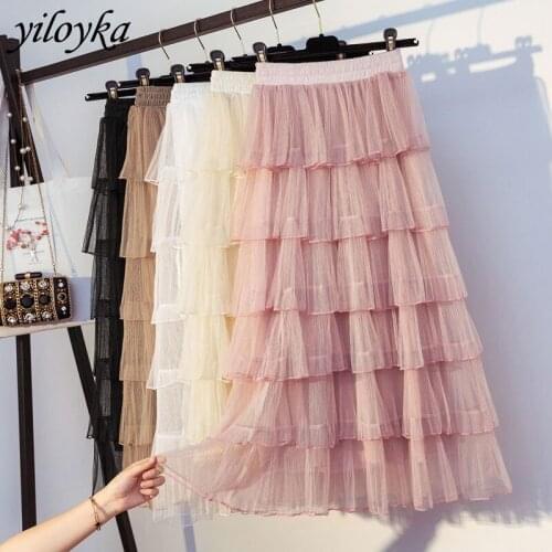 Yiloyka Asymmetrical Skirts