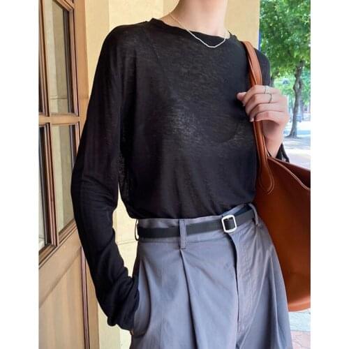 Womens Laides Casual Long Top Blouse Shirt