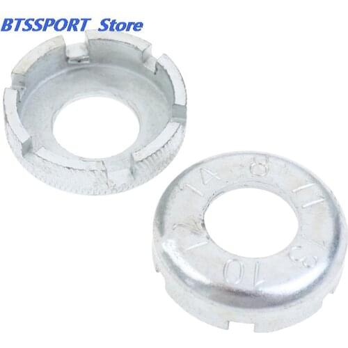 1Pc Bicycle Wheel Rim Spoke Spanner Wrench Adjuster Repair Tool Accessories