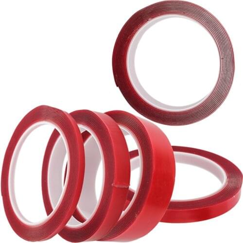 3m Acrylic Double Sided Adhesive No Trace Tape Roll Clear Sticker Mounting Waterproof Tape for Car Cell Phone Household Industry