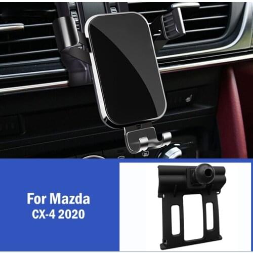 Car Mobile Phone Holder Air Vent GPS Mounts Stand Gravity Navigation Bracket For Mazda CX-4 CX 4 CX4 2020 Car Accessories