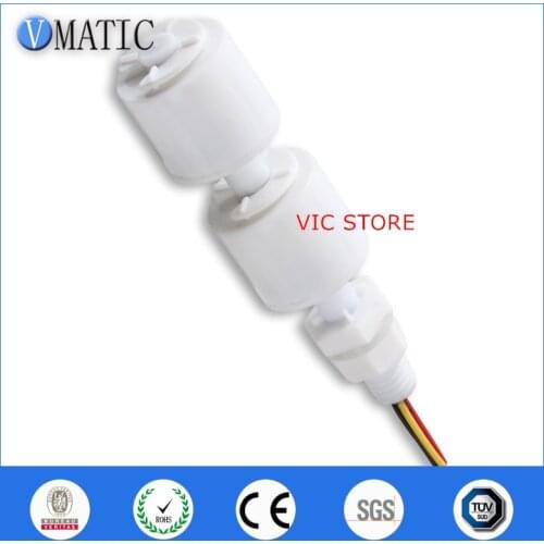 Free Shipping Plastic Type Sensor Water Tank Level Float Switch VC1075-2P