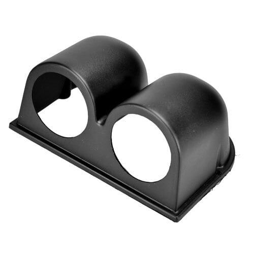 DRAGON GAUGE Black 52mm Dual Dash Gauge Pod Mount Holder For Car Gauge