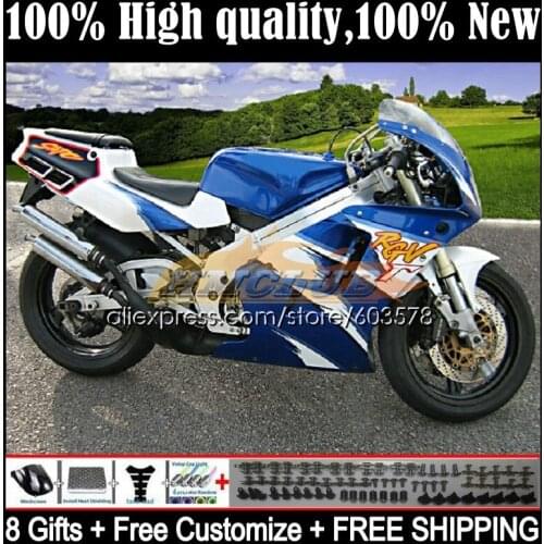 Body For SUZUKI RGV250 RGVT-250 VJ 23 98 RGVT250 19CL.98 RGVT RGV 250 SAPC VJ23 97 98 RGV-250 1997 1998 OEM Fairing Factory blue