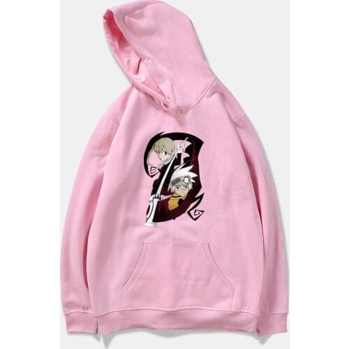 Soul Eater Hoodie Men Women Sweatshirt Couple Fashion Hoodies Autumn Basic Funds Cotton Hooded Pullovers Harajuku Casual Hoodies