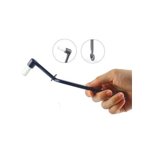 New 2 In 1 Dual-Use Nylon Espress Coffee Machine Cleaning Brush Coffee Spoon Machine Group Head Coffee Cleaning Brush