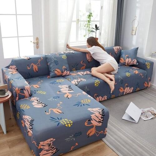 New Elastic Sofa Cover All-inclusive Printing European Style Sofa Cushion Universal Seat Cushion Sofa Cover Sofa Cover