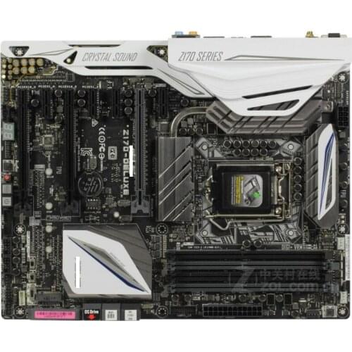Original motherboard for ASUS Z170-DELUXE LGA 1151 DDR4 I3 I5 I7 USB3.0 USB3.1 64GB desktop motherboard free shipping