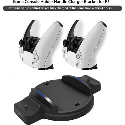 Charging Stand Holder For PS5 DE Version Console Charging Station Dock For PS5 Ultra HD PS5 Console For PS5 Controller Charger