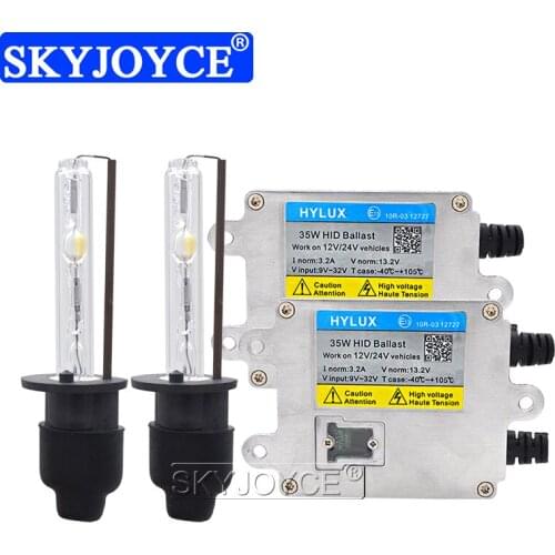 SKYJOYCE AC Ballast Xenon Kit 35W Hylux A2088 HID Reactor With Original Cnlight H7 H1 H11 D2H Xenon Lamp Kit 6000K 4300K 5000K