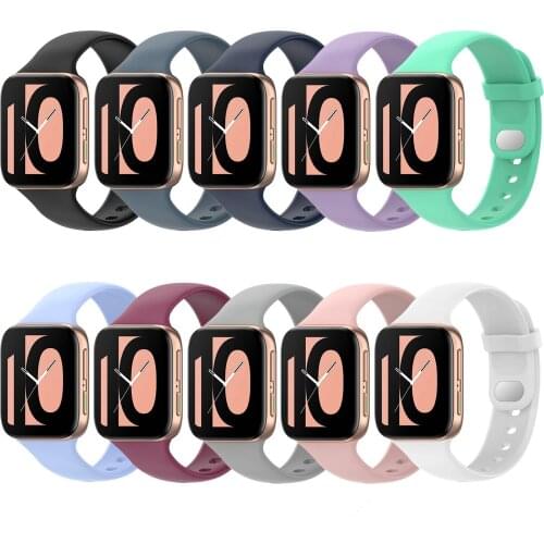 Replacement Slicone Sport For OPPO Watch 41mm 46mm Bracelet Wrist Strap For OPPO Watch Band 41mm 46mm Watch Wristband Straps