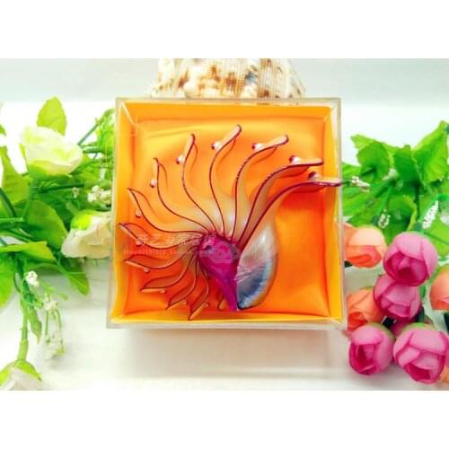Mediterranean Style Shell Crafts Gift DIY Vintage Fashion Beach Sea Roses Nautilus Natural Shell Craft Shell Crafts Decoration