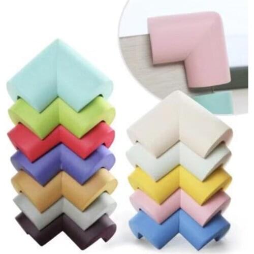 80Pcs/Lot 55*55mm Children Protection Corner Soft Table Desk Children Safety Corner Baby Safety Edge Guards Dropshipping