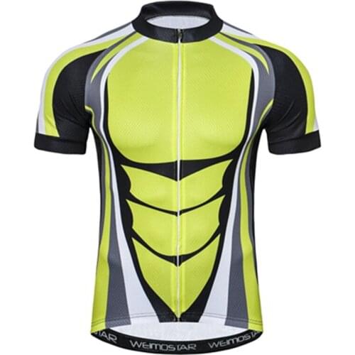 Weimostar Bike Cycling Riding Jerseys Team Outdoor Sports Short Sleeve Comfortable Clothing Wear Clothes Jersey Shirt Top S-XXXL