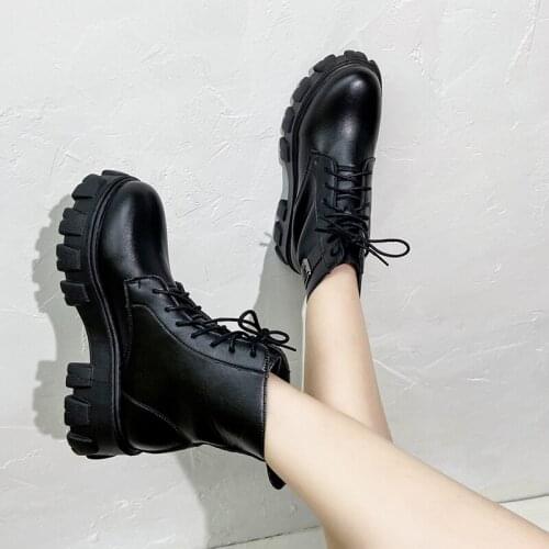 Shoes Women Anklet Boots Round Toe Thick Sole Comfortable Platform Snow Boots for Woman Winter Female Keep Warm Botas De Mujer