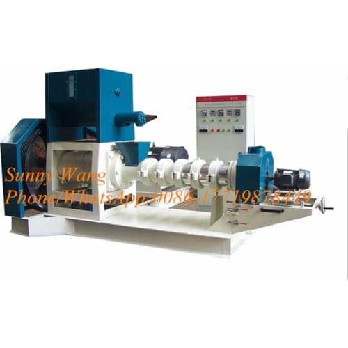 1-12MM mould Widely 1-1.2ton used floating pet feed dog food extruder fish feed pellet making machine