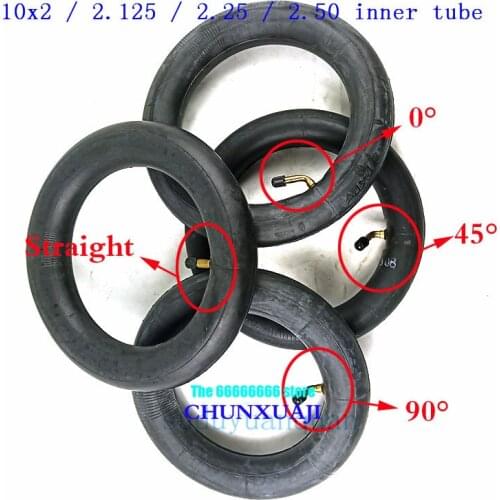 10x2 /2.125 /2.25 /2.50 butyl rubber inner tube for Tricycle Bike Schwinn Kids 3 Wheel Stroller scooter Balancing Hoverboard