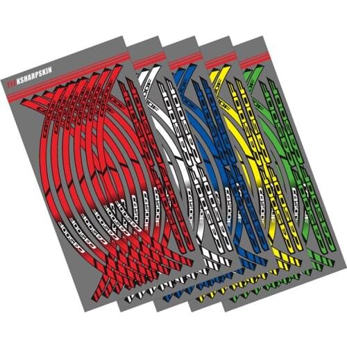 12X Motorcycle outer Rim sticker stripe wheel accessories Decorative reflective decals Suitable for HONDA CB500F cb 500f