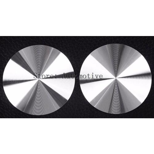 Stainless Steel Cup Holder Mat Trim Sticker For Maserati Levante For Ghibli For Quattroporte 2016 Accessories New 2pcs