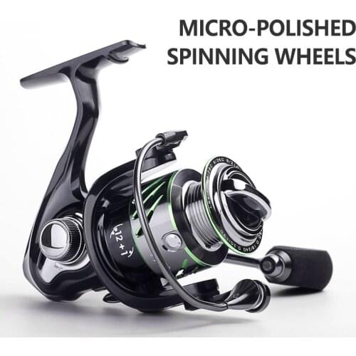 5.2:1 Spinning Reel Max Drag 13Kg 9+1BB Carp Fishing Reel Aluminium Spool Spinning wheel carret