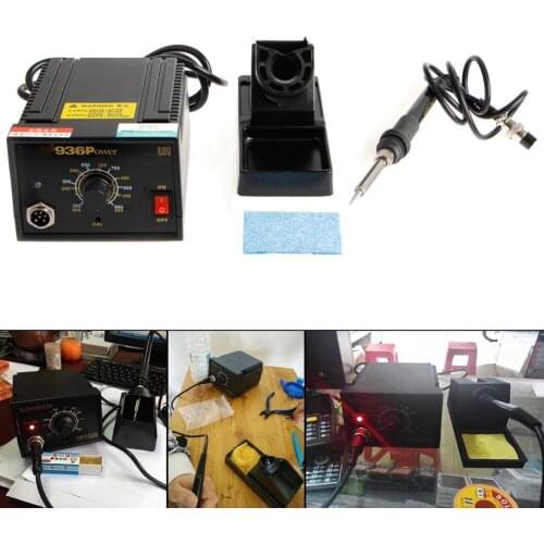 936 Power Electric Soldering Station SMD Rework Welding Iron 110V 220V New 2019