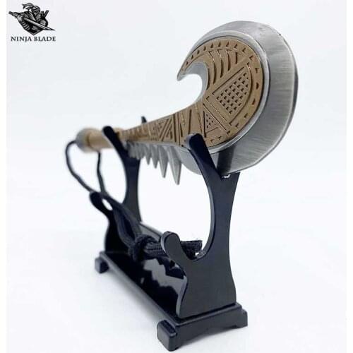 Apex Gibiraltar Hero Weapon Scythe Metal Model Gibi Execute Moment Metal Weapon Alloy Replica Game Blades Collection