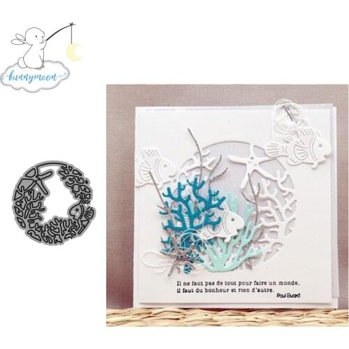 CH seaweed Metal Cutting Dies Embossing Scrapbooking Stencil Craft Cut Dies For DIY Card Crafts Handmade
