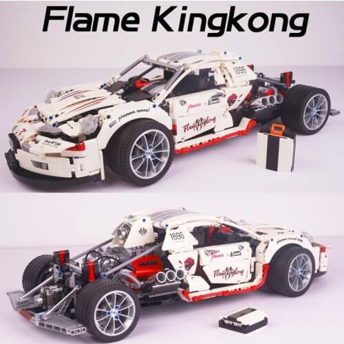 1995pcs DECOOL Technical Creator Expert RSR Supercar Need for Speed Racing Car Moc Bricks Model Building Blocks Toy for Boy Gift