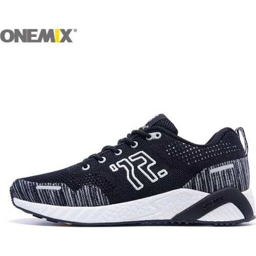 ONEMIX 2019 men running shoes women sneakers super light high elastic soft outsole for outdoor jogging walking shoes