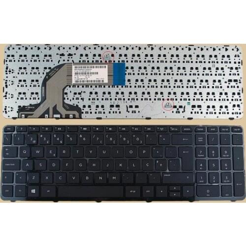 New PO Portuguese Teclado Keyboard For HP Pavilion 15-n005sr 15-n006sr 15-n007sr 15-n008sr Glossy Frame Black