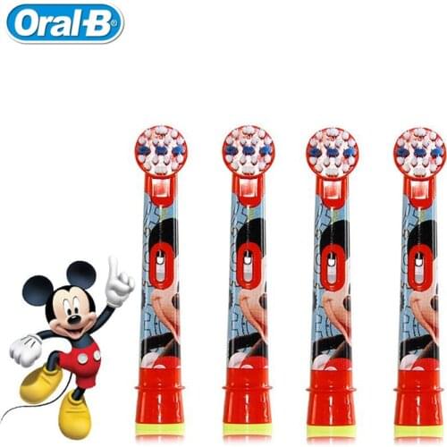 Oral BEB10 Toothbrush Replacements for Children Electric toothbrush D12 D10 DB4510 Soft Bristle 2 heads or 4 heads