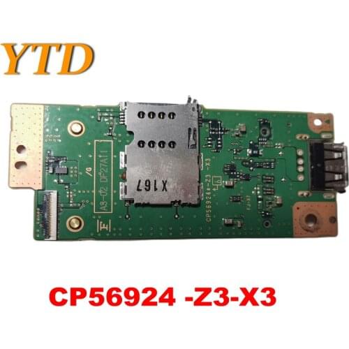 Original for Fujitsu Lifebook T902 USB WWAN SIM Card Reader Board mit Kabel CP56924 -Z3-X3 tested good free shipping