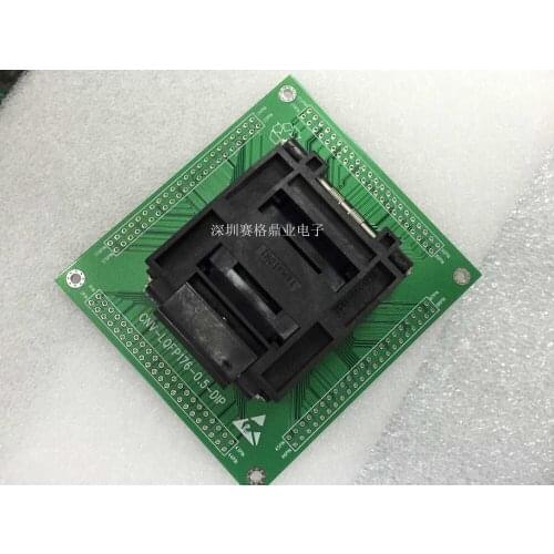 Original YAMAICHI IC Test Seat IC51-1764-1505-5 Burning Programme LQFP176 Socket Adapter