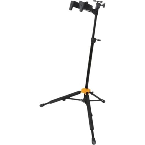 Portable Folding Floor Standing Guitar Stand Violin Ukulele Stand with Tripod Base Violin Portable Folding Violin Stand