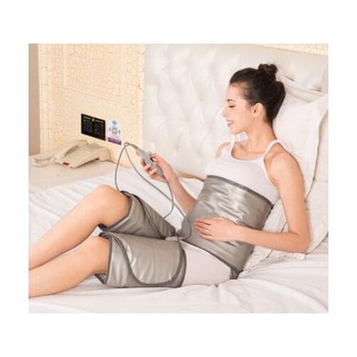 Far infrared Waist Trimmer Exercise Belly belt+Leg Belt Slimming Burn Fat Sauna Weight Loss fat shaping burning abdomen