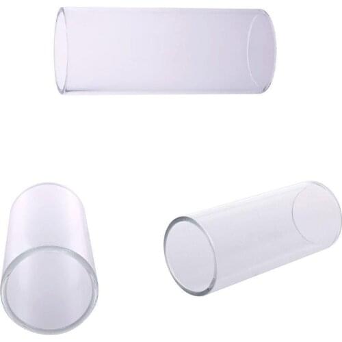 Transparent Plastic Guitar Bass Slider Tube Finger Protection Sleeve Accessories Guitar Pick Guitar String Slide Accessories