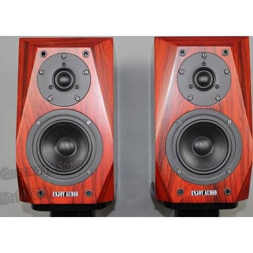 QT 5 5.5 inches Hi-End bookshelf speaker Scan-Speak 8300 tweeter+15W/8434G00 midrange and bass DIY