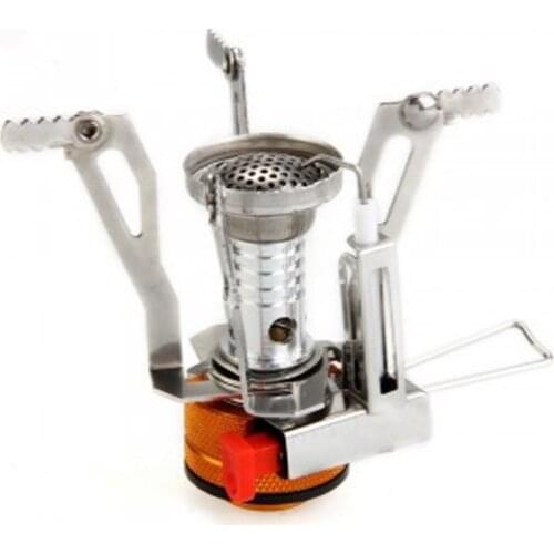 Ultra-light Mini Outdoor Stoves Gas Burner Butane Propane Picnic Camping Equipment Backpacking Gas Stove Camping Stove SES0025