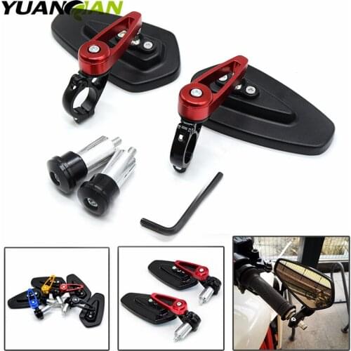 Universal Aluminum CNC Motorcycle Rearview Side mirror for Yamaha BMW Honda Suzuki Ducati Kawasaki Hyosung benelli ATV