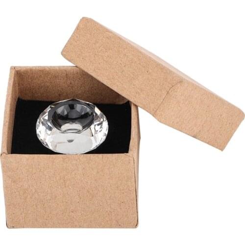 1PC 3 Colors With Package Box Tattoo Ink Pigment Ring Cup Eyelash Extension Glue Crystal Holder Tattoo Supplies Accessories Tool