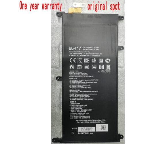 NEW High Quality 4800mAh BL-T17 Battery For LG vk815 vk810 vk500 V520 V522 Tablet PC