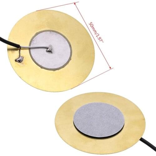 50mm Guitar Pickup Piezo Transducer Prewired Amplifier for Acoustic Guitar