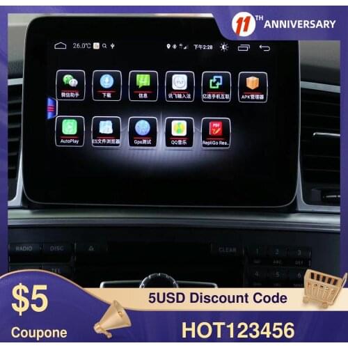 Android10.0 display For Mercede Benz GLS 2013+ NTG 4.5/5.0 Radio GPS Navigation Auto Head unit Multimedia player 4GB RAM IPS DSP