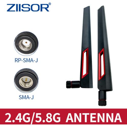 WIFI Antenna 2.4G 5G 5.8G Dual Band RP-SMA Male Universal Antennas Amplifier For ASUS HUAWEI WLAN Router Antenne Wireless High