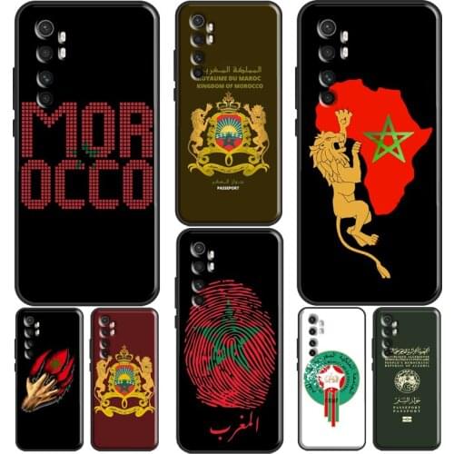 Morocco Flag Coat Of Arms For Xiaomi Mi 10T Pro Mi Note 10 Lite Mi 11 Ultra Phone Case For POCO F3 F2 F1 M3 X3 Pro