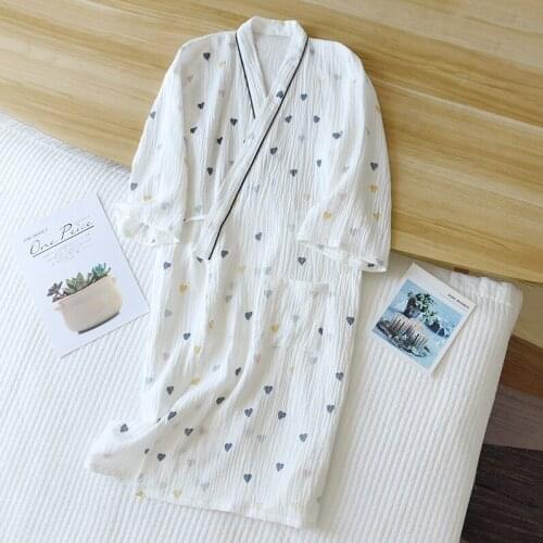CLOUD COTTON STORY Women's Thin Robes China