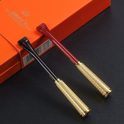 Male Female Cigarette Holder Filter Cleaning Circular Filter Health Fine Cigarette Holder Dual Copper Cigarette Holder