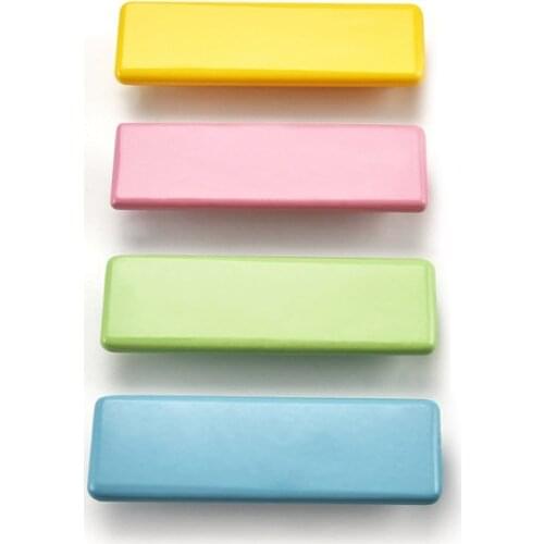 Children Wooden Cabinet Knobs and Handles Kitchen Door Handles Macaron Wardrobe Cupboard Handle Drawer Knobs Furniture Pulls