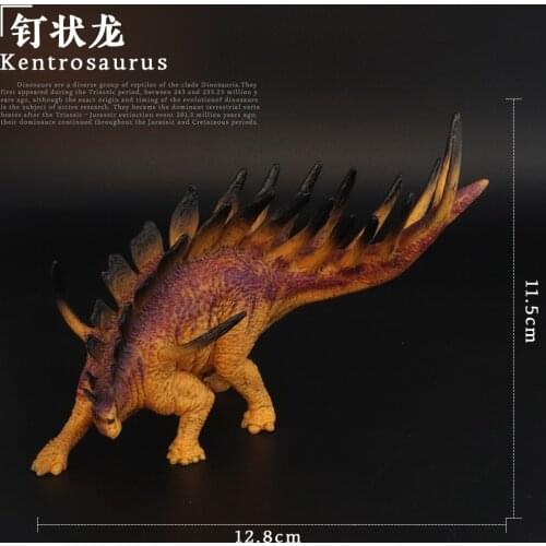 Prehistoric Jurassic Dinosaurs World Kentrosaurus Big Size Animals Model Action Figures PVC High Quality Toy For Kids Gift