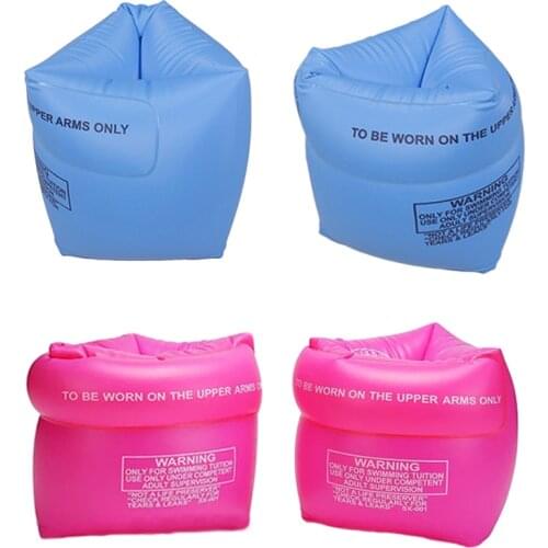 2 Pcs Outdoor Inflatable Swiming Ring Children Arm Float Air Sleeves Circle For Swimming Safety Training Swimming Ring Equipment